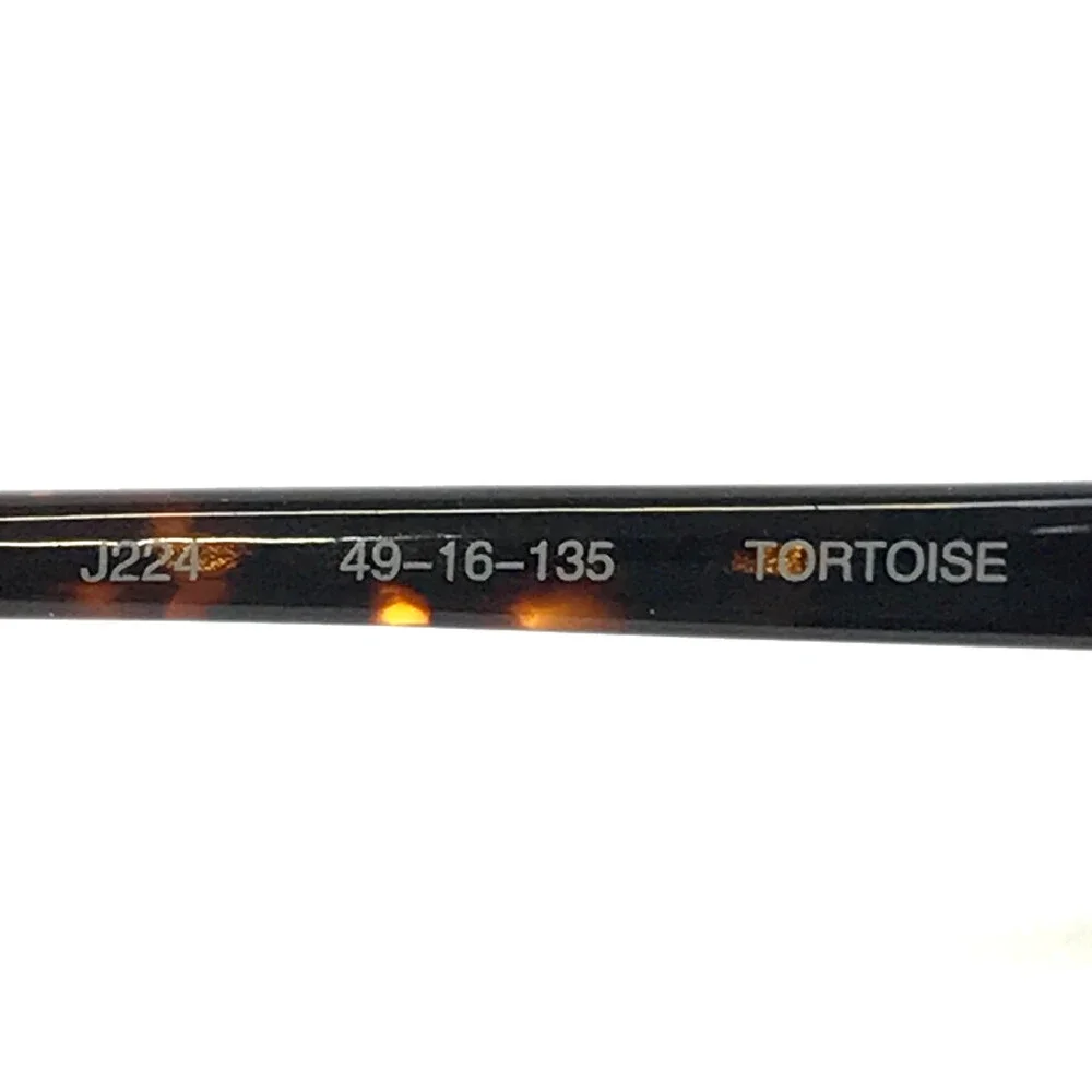 Jones New York Eyeglasses Frames J224 TORTOISE Brown Cat Eye Full Rim 49-16-135